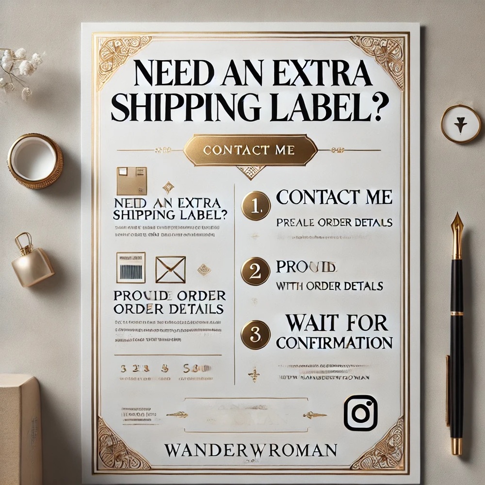 Extra Shipping Label - Picture 3 of 3